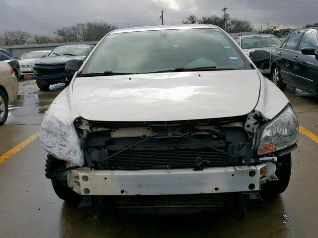 1G1ZG57B884288855 - 2008 CHEVROLET MALIBU LS WHITE photo 9