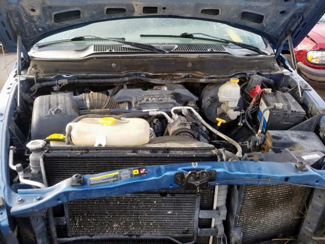 1D7HU18D14J134185 - 2004 DODGE RAM 1500 S BLUE photo 7