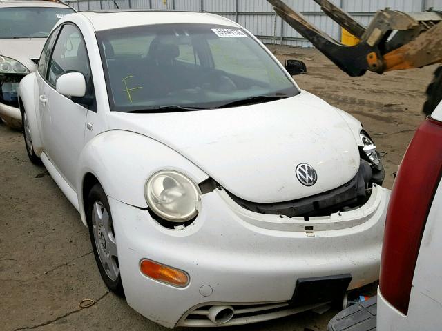 3VWCC21C6XM419029 - 1999 VOLKSWAGEN NEW BEETLE WHITE photo 1