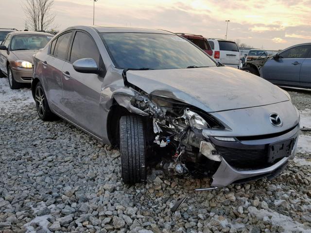 JM1BL1W54B1366422 - 2011 MAZDA 3 S GRAY photo 1