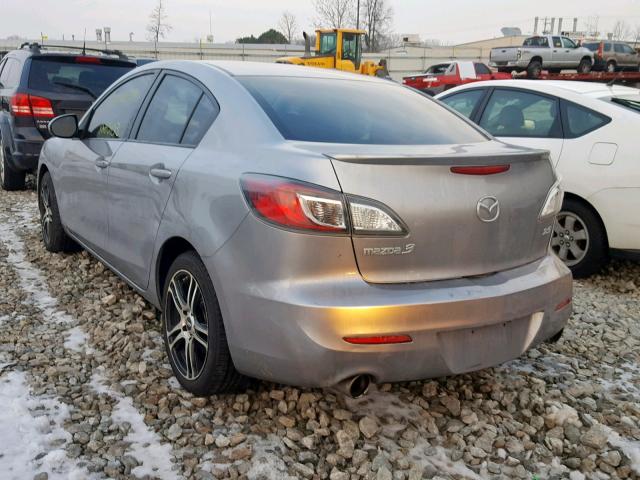 JM1BL1W54B1366422 - 2011 MAZDA 3 S GRAY photo 3