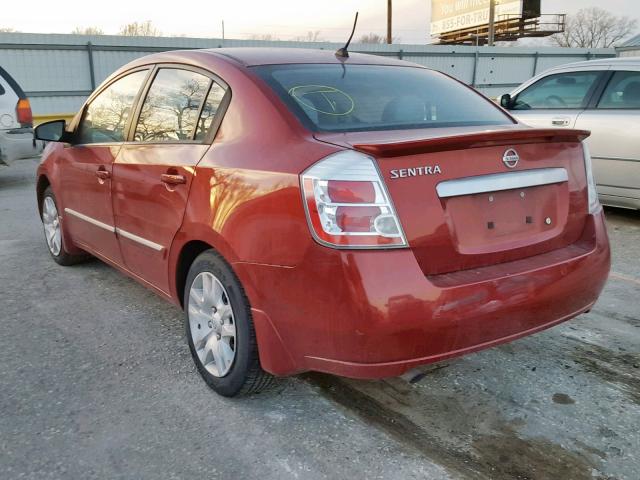 3N1AB6AP8BL717591 - 2011 NISSAN SENTRA 2.0 RED photo 3