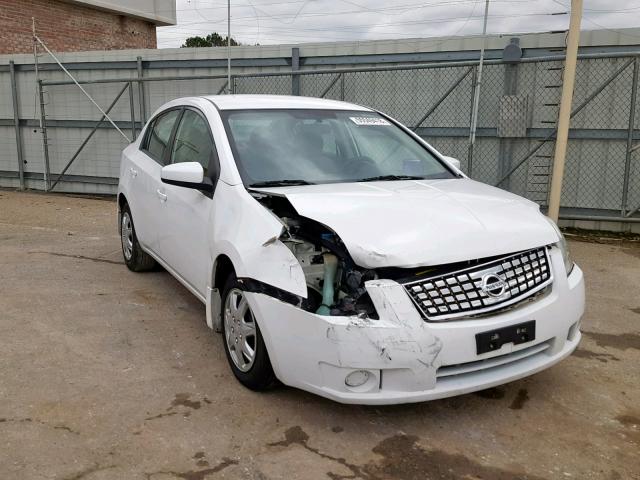 3N1AB61E89L680664 - 2009 NISSAN SENTRA 2.0 WHITE photo 1