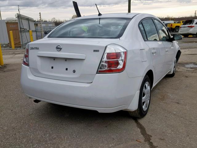 3N1AB61E89L680664 - 2009 NISSAN SENTRA 2.0 WHITE photo 4