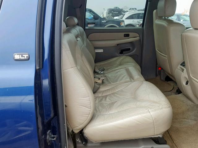 1GKFK16T41J189120 - 2001 GMC YUKON XL K BLUE photo 6