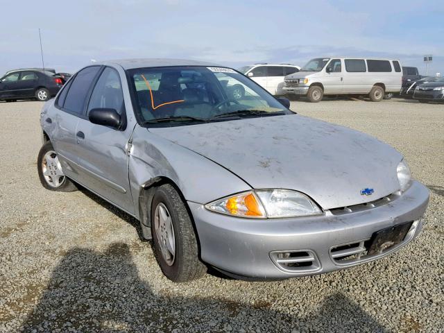 1G1JC524927237596 - 2002 CHEVROLET CAVALIER B SILVER photo 1