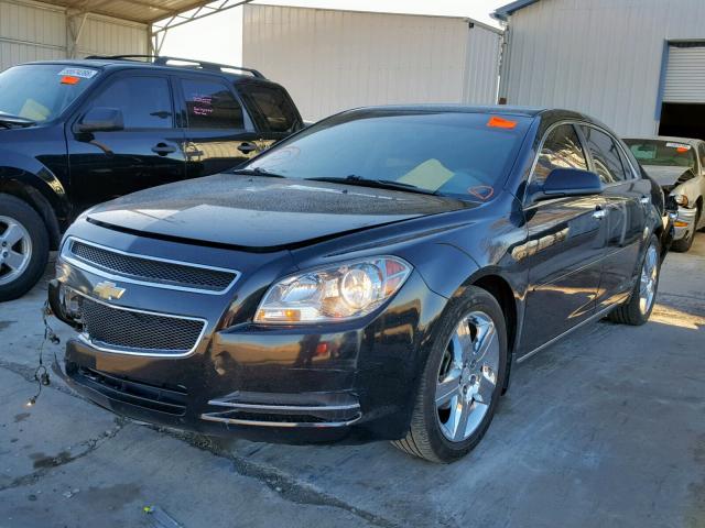 1G1ZC5E03CF343903 - 2012 CHEVROLET MALIBU 1LT BLACK photo 2