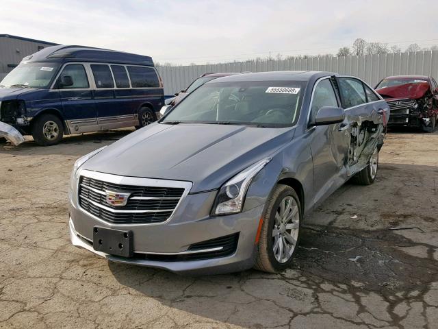 1G6AE5RX7J0127867 - 2018 CADILLAC ATS GRAY photo 2