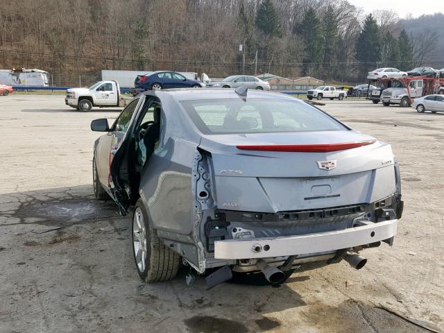 1G6AE5RX7J0127867 - 2018 CADILLAC ATS GRAY photo 3