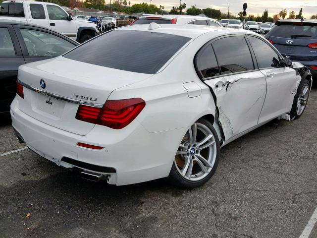 WBAYE4C55ED138505 - 2014 BMW 740 LI WHITE photo 4