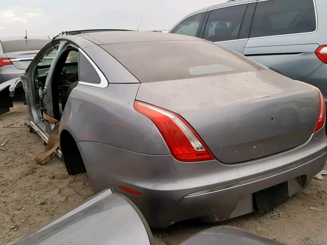 SAJWA1GE1BMV16752 - 2011 JAGUAR XJ SUPERCH GRAY photo 3