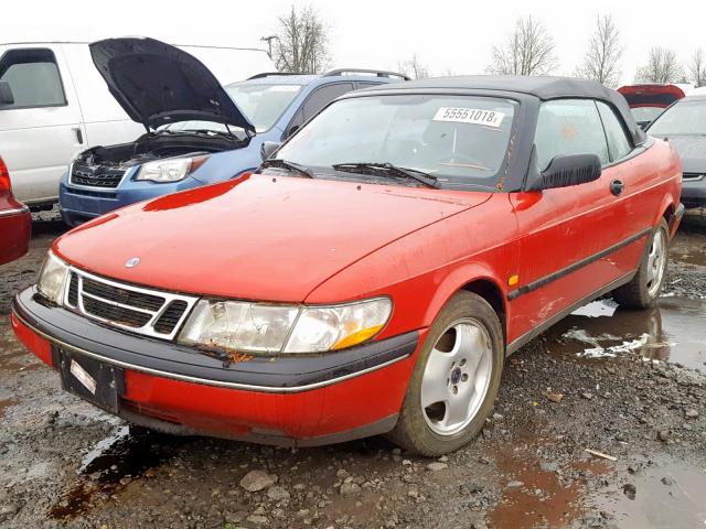 YS3DF78NXV7008574 - 1997 SAAB 900 SE TUR RED photo 2