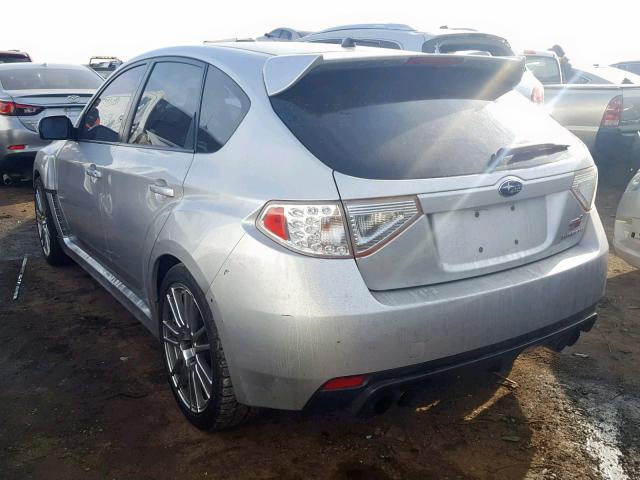 JF1GR89668L822537 - 2008 SUBARU IMPREZA WR SILVER photo 3