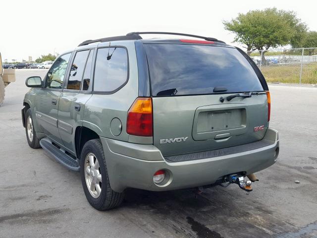 1GKDS13S732194408 - 2003 GMC ENVOY GREEN photo 3