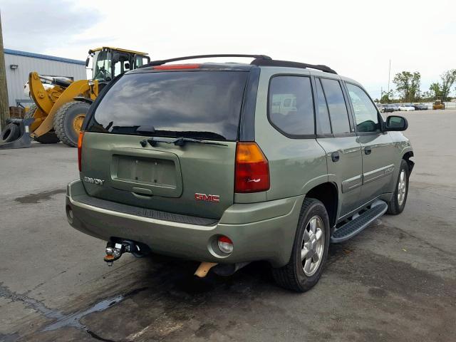 1GKDS13S732194408 - 2003 GMC ENVOY GREEN photo 4