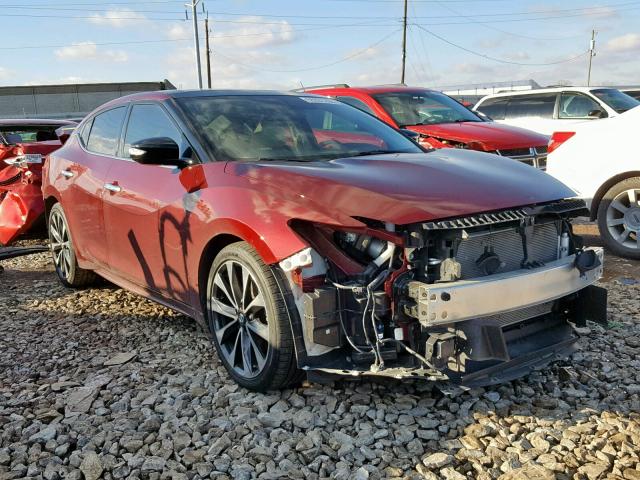 1N4AA6AP3HC373792 - 2017 NISSAN MAXIMA 3.5 MAROON photo 1