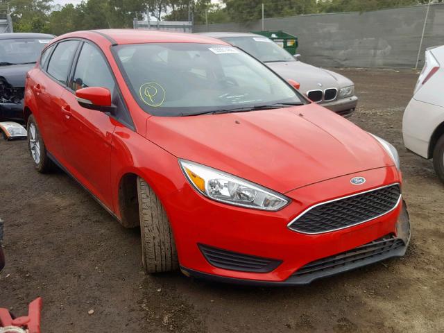 1FADP3K2XFL288670 - 2015 FORD FOCUS SE RED photo 1