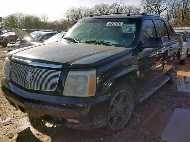 3GYEK62N75G208045 - 2005 CADILLAC ESCALADE E BLACK photo 2