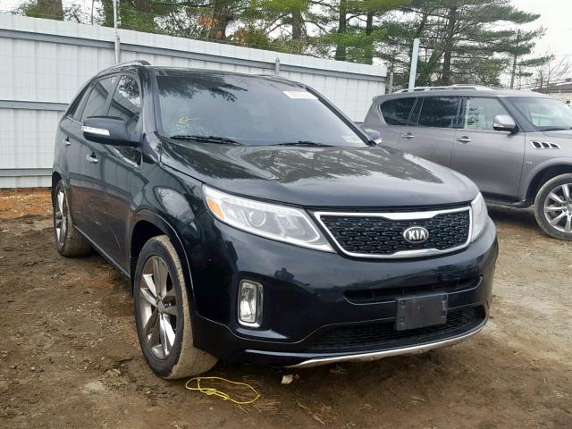 5XYKW4A75EG440999 - 2014 KIA SORENTO SX BLACK photo 1