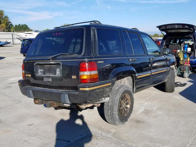 1J4GZ78Y1SC652791 - 1995 JEEP GRAND CHER BLACK photo 4