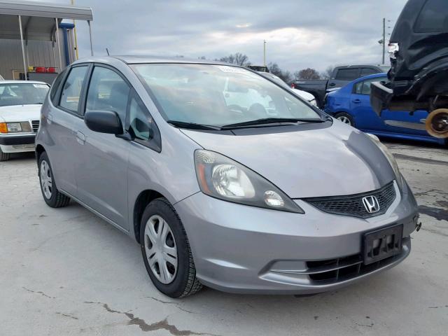 JHMGE8H23AS019196 - 2010 HONDA FIT GRAY photo 1