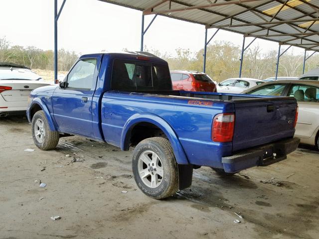 1FTYR10U75PA40172 - 2005 FORD RANGER BLUE photo 3