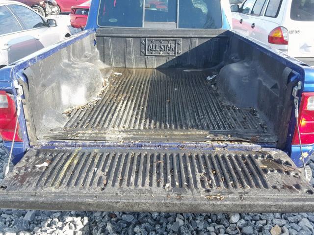 1FTYR10U75PA40172 - 2005 FORD RANGER BLUE photo 6