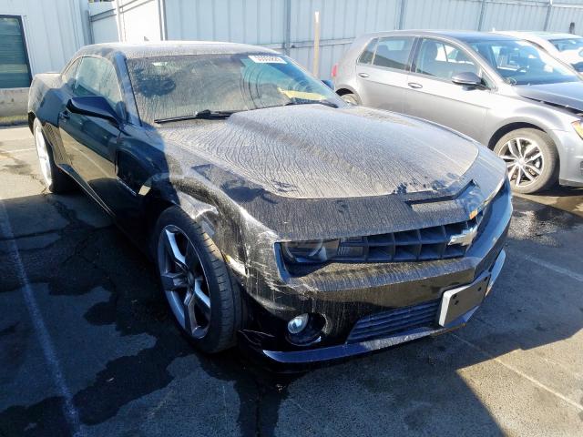 2G1FK1EJXA9176534 - 2010 CHEVROLET CAMARO SS BLACK photo 1