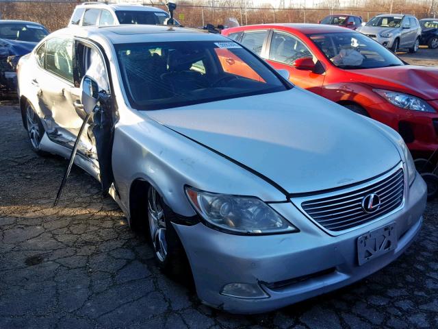 JTHBL46F875015828 - 2007 LEXUS LS 460 SILVER photo 1