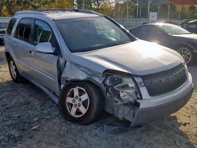 2CNDL63F666008949 - 2006 CHEVROLET EQUINOX LT SILVER photo 1