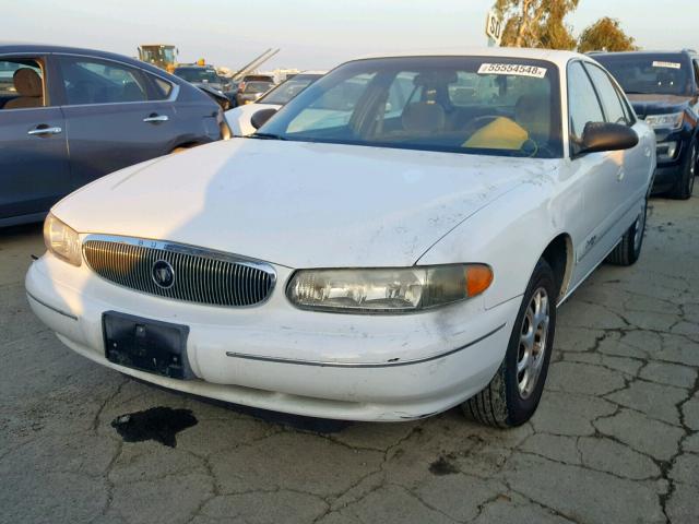 2G4WS52M7X1599331 - 1999 BUICK CENTURY CU WHITE photo 2