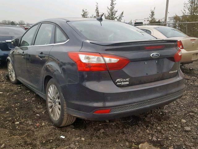 1FAHP3J2XCL359980 - 2012 FORD FOCUS TITA BLACK photo 3