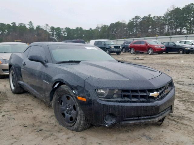 2G1FA1E32D9246729 - 2013 CHEVROLET CAMARO LS BLACK photo 1