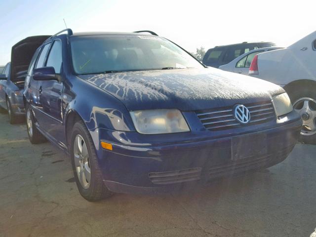 WVWSE61J15W007693 - 2005 VOLKSWAGEN JETTA GLS BLUE photo 1