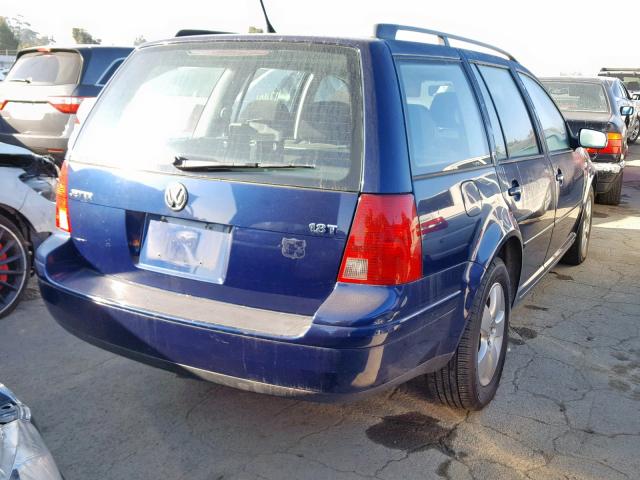 WVWSE61J15W007693 - 2005 VOLKSWAGEN JETTA GLS BLUE photo 4