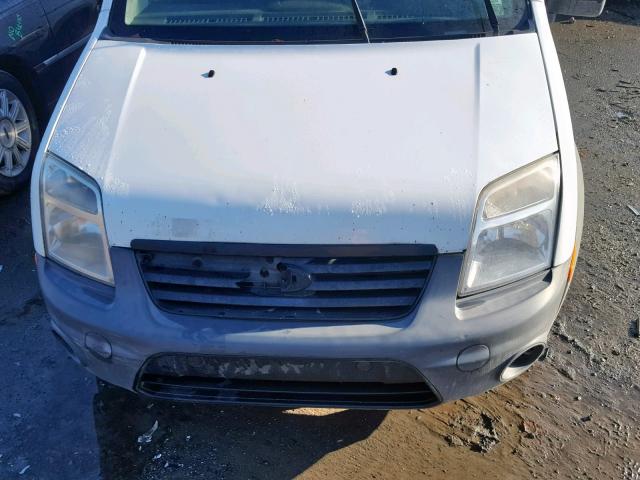 NM0LS7AN6AT008739 - 2010 FORD TRANSIT CO WHITE photo 7