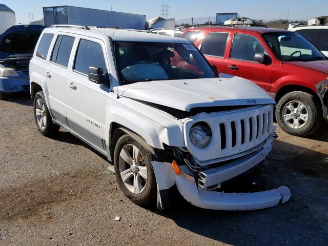 1C4NJPBB9ED793423 - 2014 JEEP PATRIOT SP WHITE photo 1