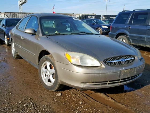 1FAFP55292A260199 - 2002 FORD TAURUS SES GOLD photo 1