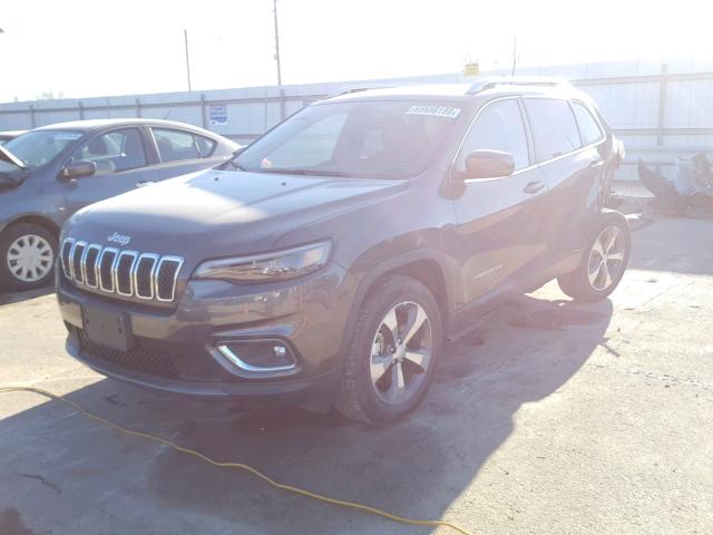 1C4PJMDX8KD197912 - 2019 JEEP CHEROKEE L GRAY photo 2