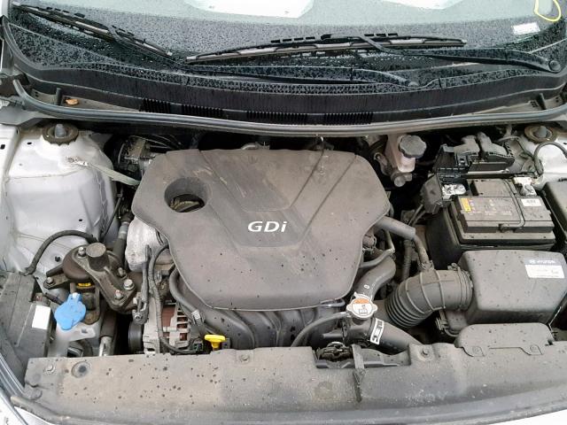 KMHCT5AE1HU321380 - 2017 HYUNDAI ACCENT SE SILVER photo 7