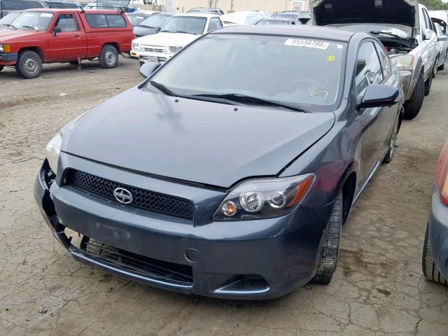 JTKDE167X80267888 - 2008 TOYOTA SCION TC ნაცრისფერი ფოტო 2