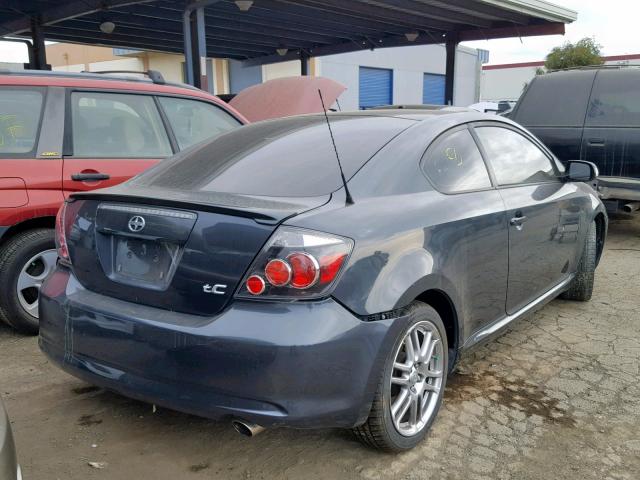 JTKDE167X80267888 - 2008 TOYOTA SCION TC ნაცრისფერი ფოტო 4