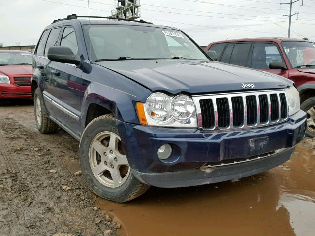 1J4HR58256C116419 - 2006 JEEP GRAND CHER BLUE photo 1