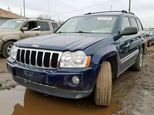 1J4HR58256C116419 - 2006 JEEP GRAND CHER BLUE photo 2