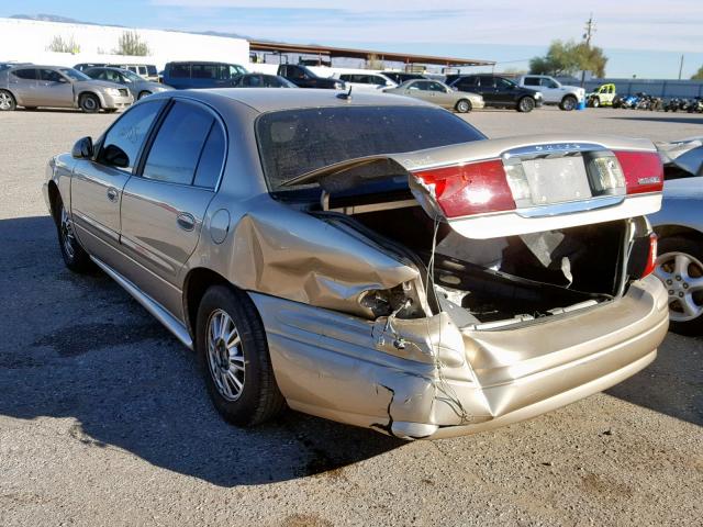 1G4HP52K45U199334 - 2005 BUICK LESABRE CU GOLD photo 3