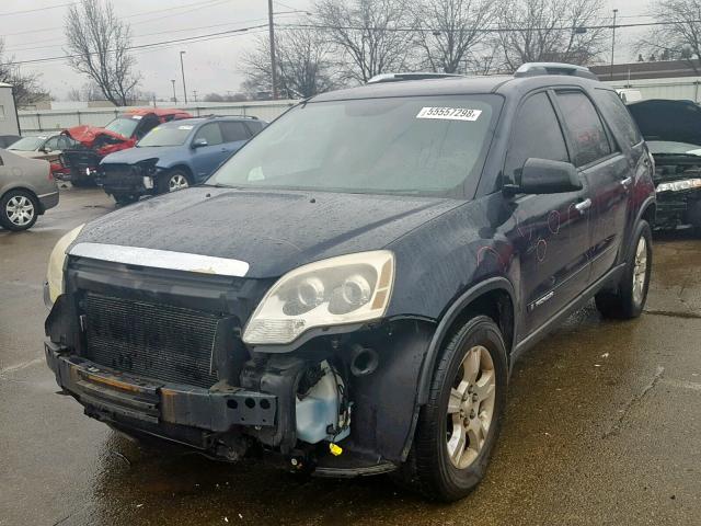 1GKER13717J161394 - 2007 GMC ACADIA SLE BLUE photo 2