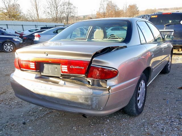 2G4WS52J411335836 - 2001 BUICK CENTURY CU GOLD photo 4