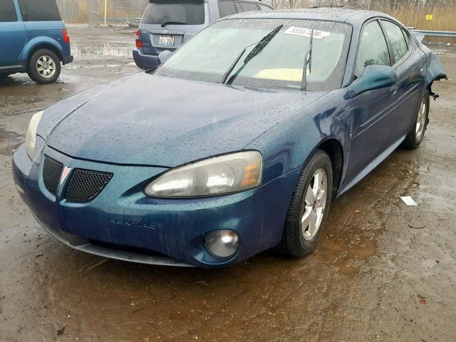 2G2WP582861205222 - 2006 PONTIAC GRAND PRIX GREEN photo 2