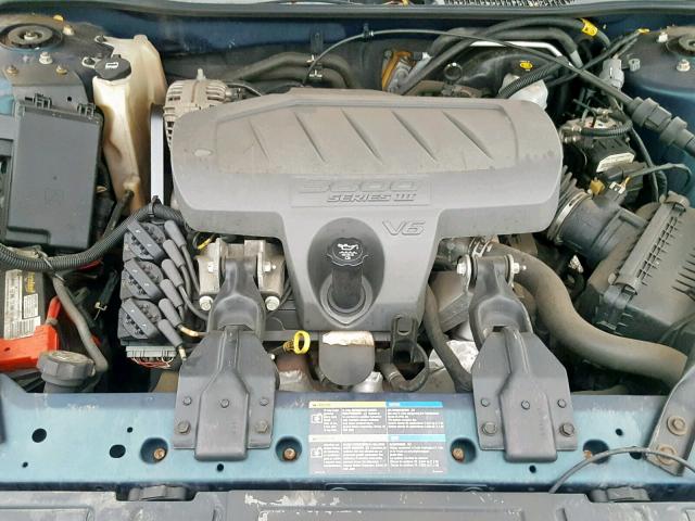 2G2WP582861205222 - 2006 PONTIAC GRAND PRIX GREEN photo 7