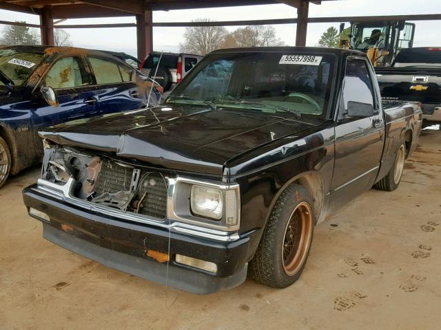 1GTCS14R6P8518163 - 1993 GMC SONOMA BLACK photo 2